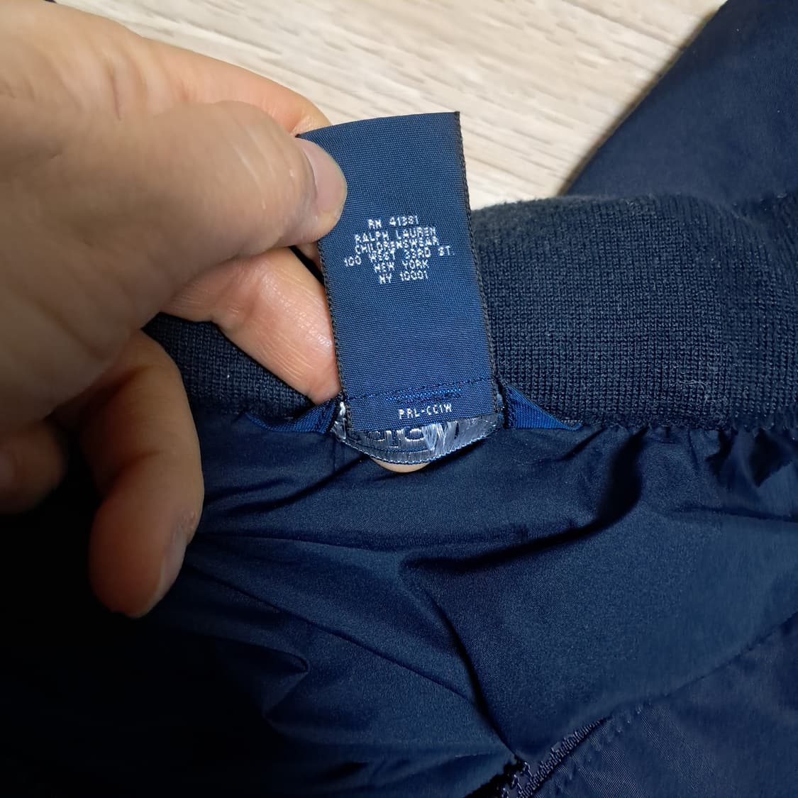 폴로 랄프로렌 네이비 점퍼 자켓  남성 S, 여성55~66 상품이미지6