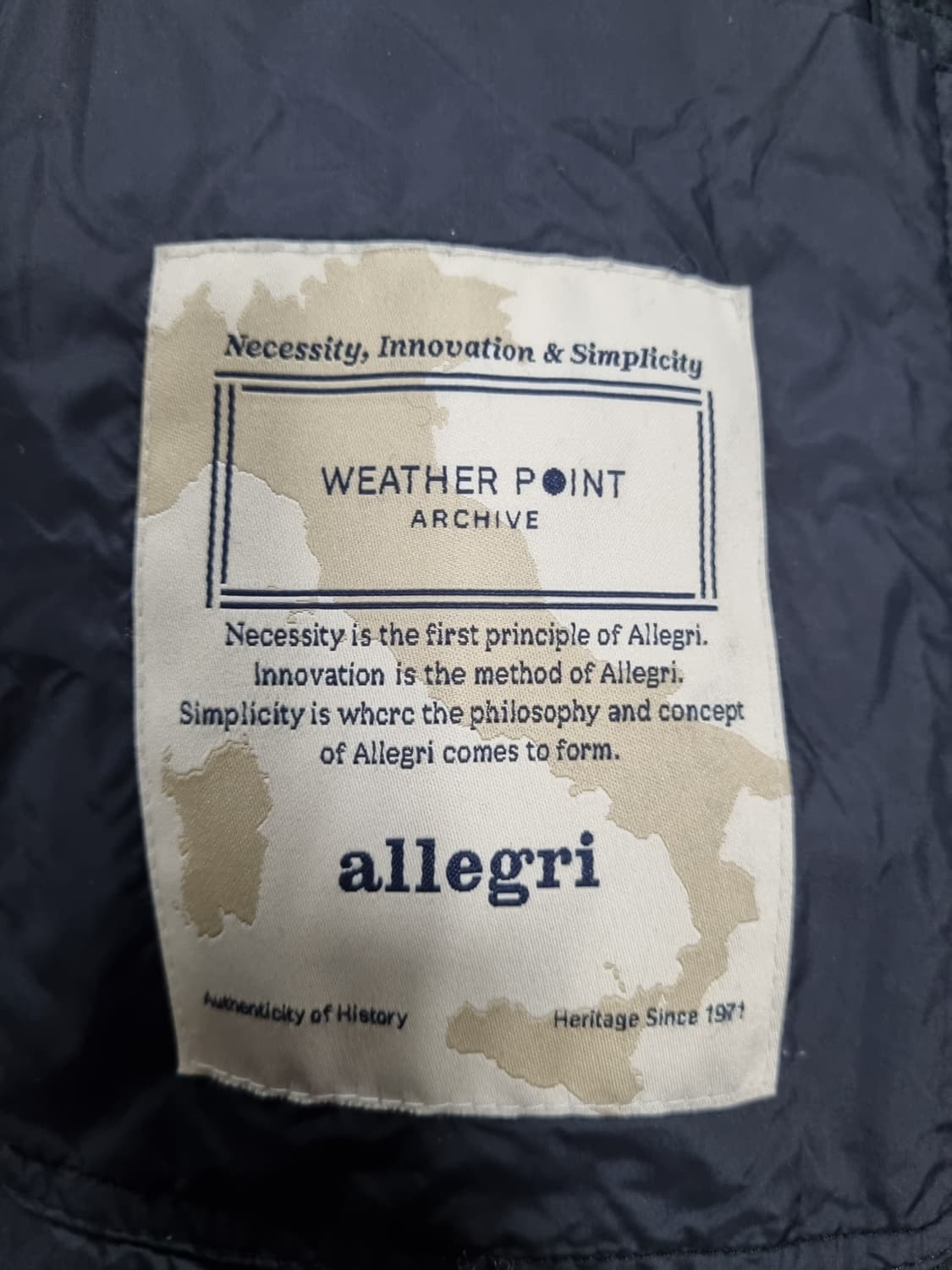 알레그리 남성 다운코트  상품이미지4