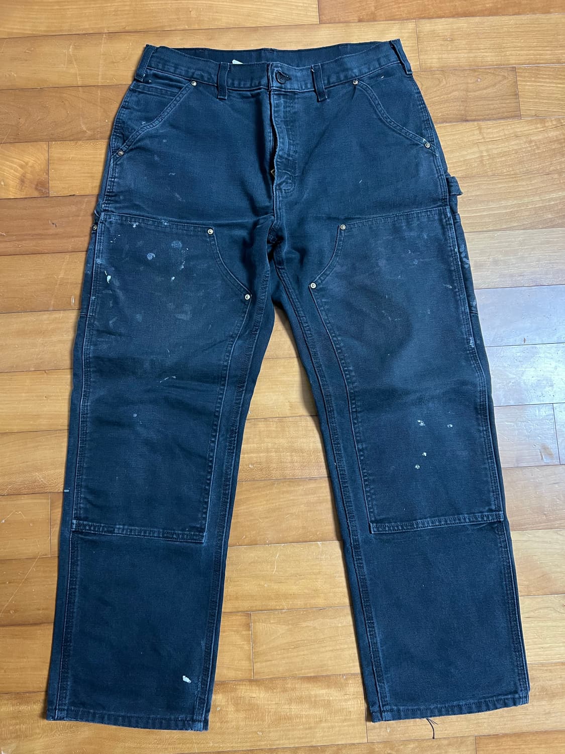 carhartt b01 칼하트 더블니 blk 33x30 상품이미지1