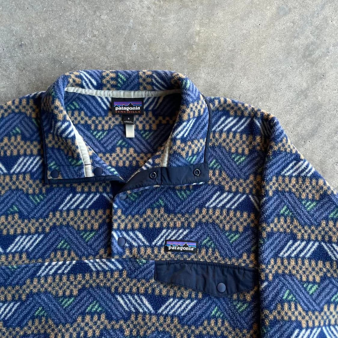 18FW 파타고니아 라이트웨이트 신칠라 스냅-티 플리스 풀오버 상품이미지2