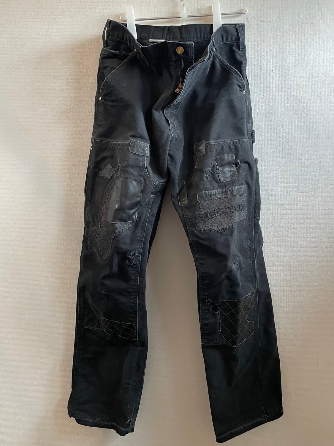 Carhartt-90s double knee faded black 상품이미지1