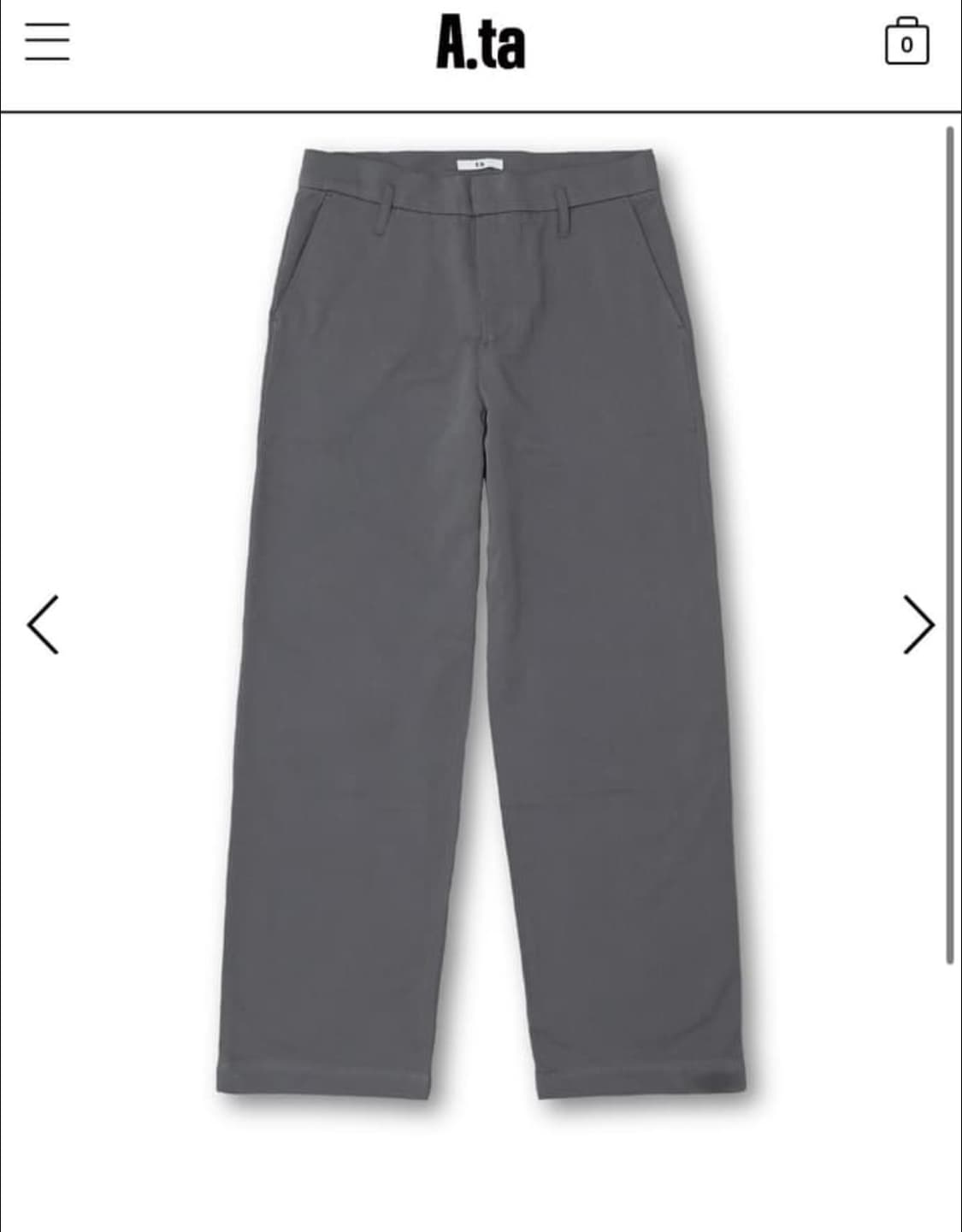 a.ta 데일리팬츠 [m] 상품이미지1