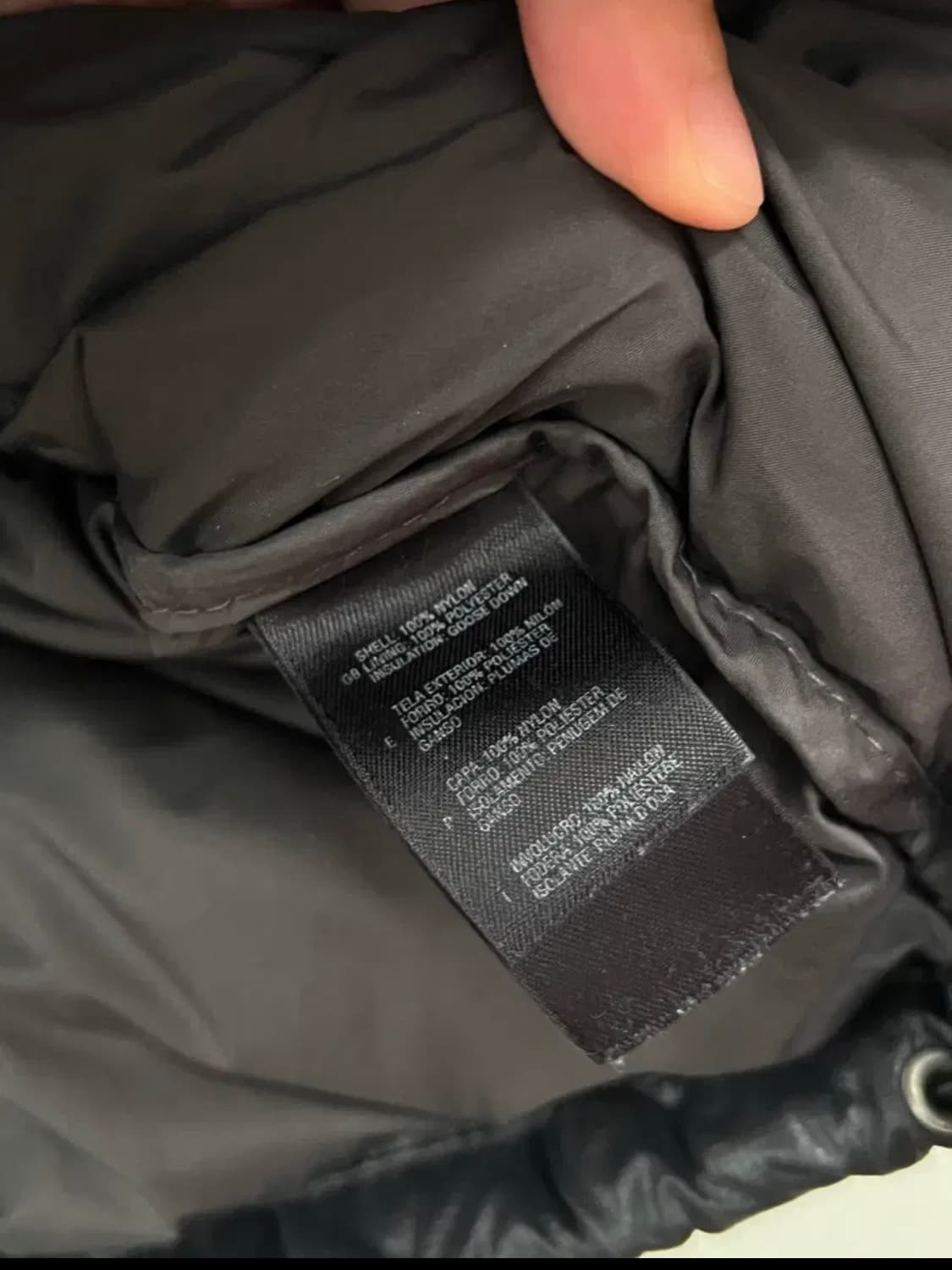 노스페이스 해외수입판 1996 레트로 눕시 다운 자켓 블랙 상품이미지6