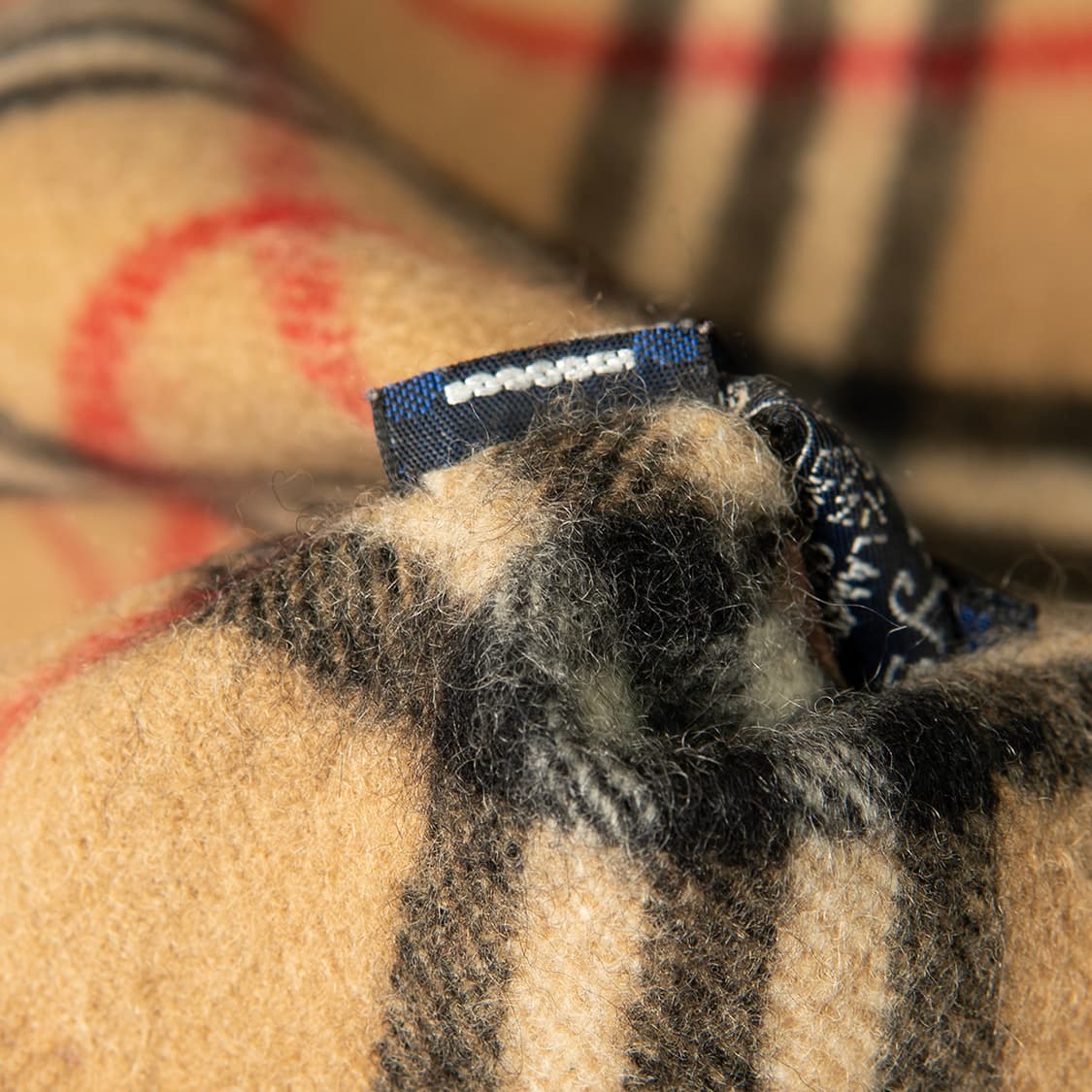 [정품] 80s~ 버버리 Burberrys 캐미시머+울 머플러 노바체크  상품이미지4