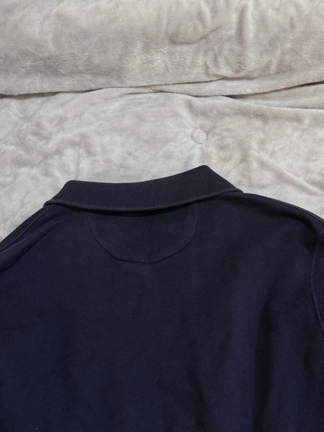 [s] 폴로 랄프로렌 네이비 하프넥 후드집업 상품이미지4