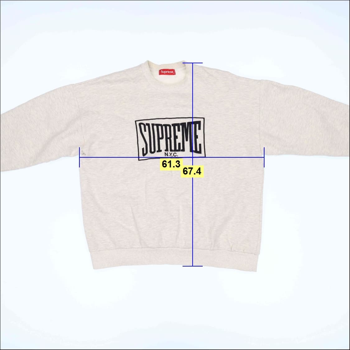 L정도 S빅로고 맨투맨 티셔츠 0126H1 상품이미지6