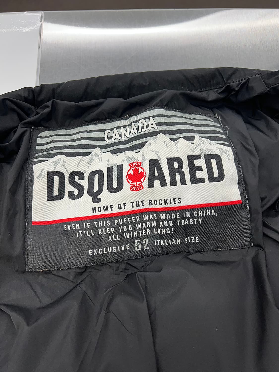 디스퀘어드2 블랙 유틸리티 플레이트 패디드 자켓 상품이미지7