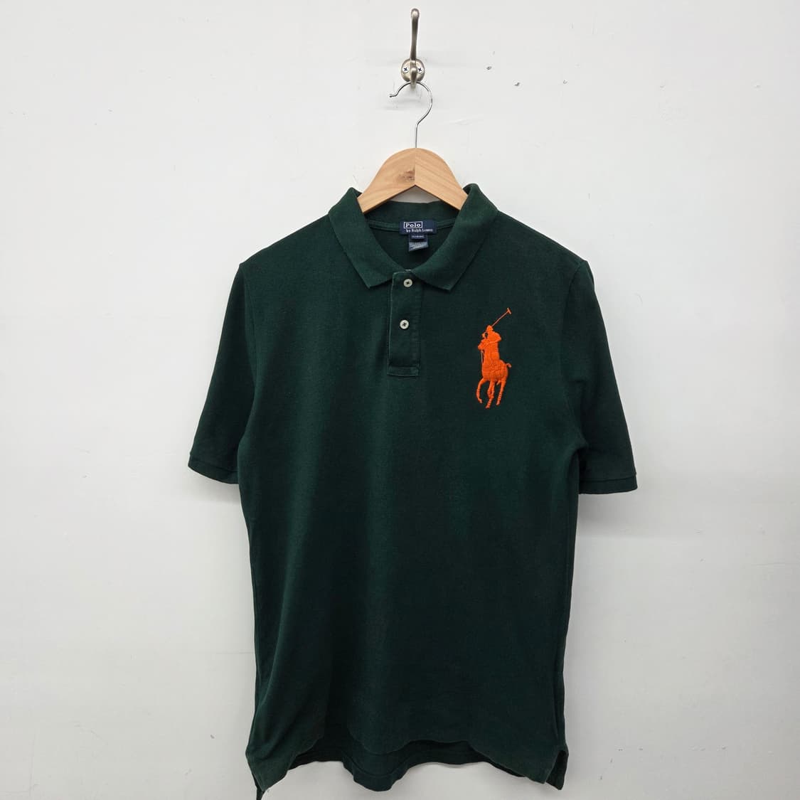 폴로 랄프로렌 빅포니 반팔 카라티 그린 여XL 상품이미지1