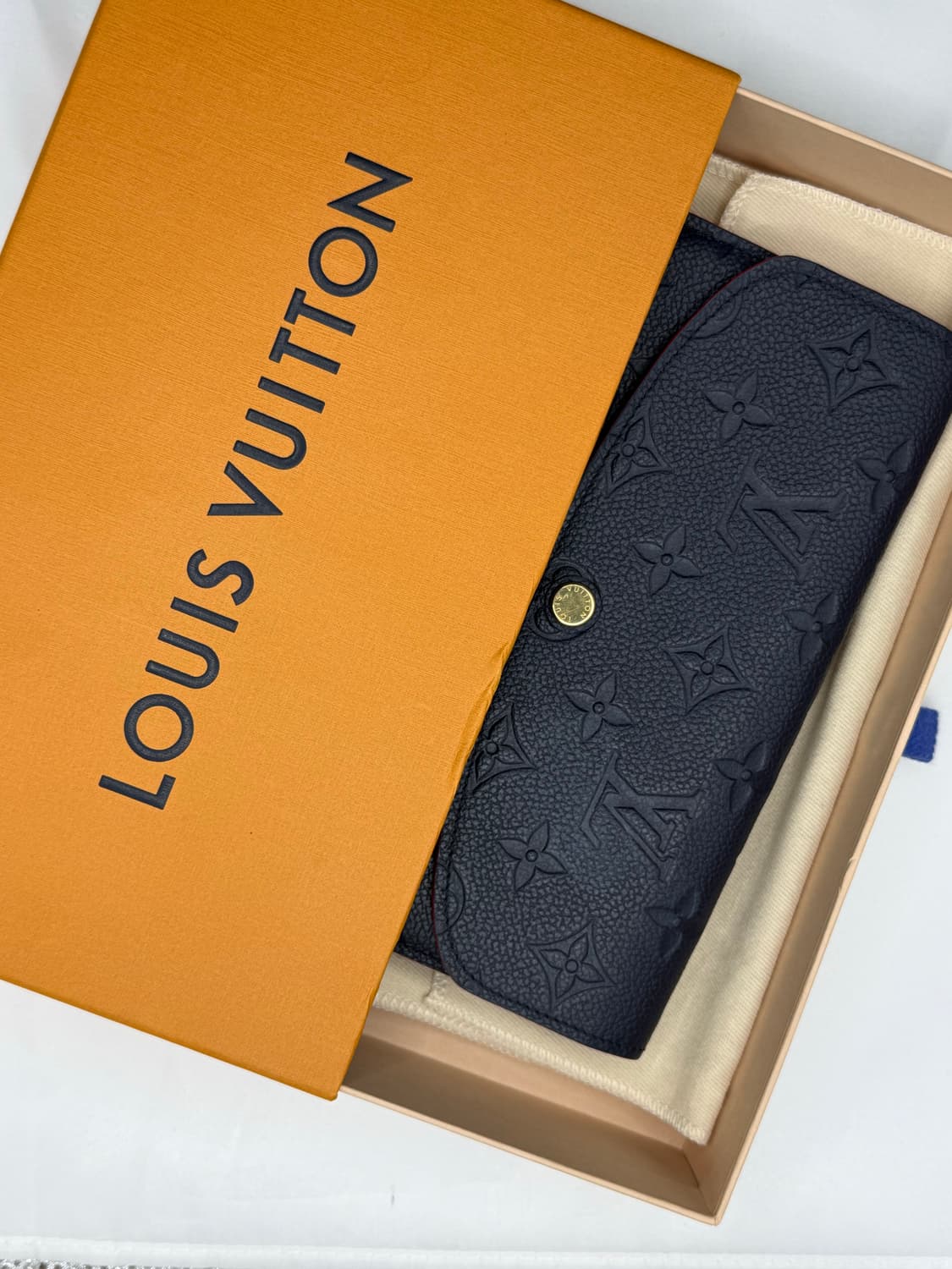 루이비통 앙프렝뜨 사라 월릿 장지갑(네이비) 상품이미지4