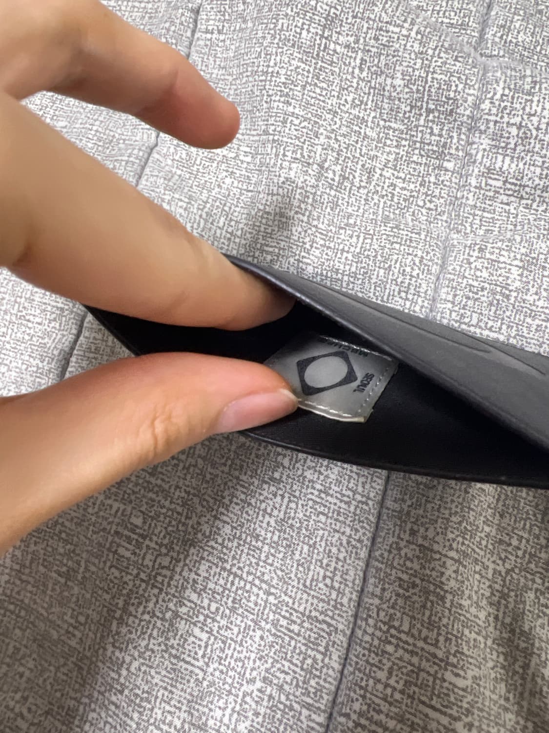 미스치프 카드지갑 블랙 상품이미지4