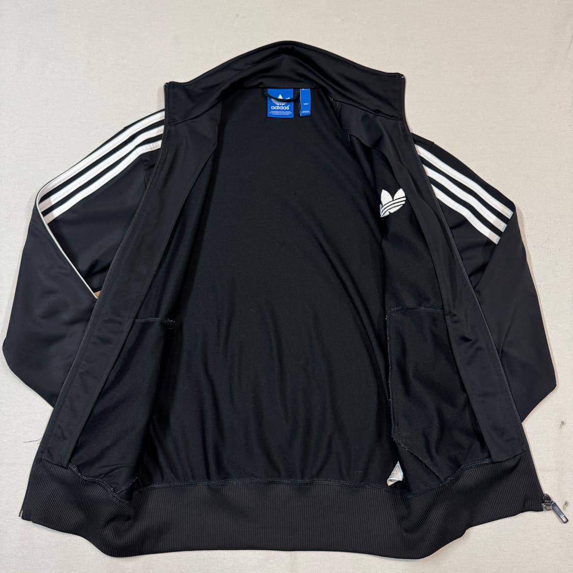 90) 아디다스 파이어버드 삼선 져지 트랙탑 집업 블랙 A1 상품이미지5