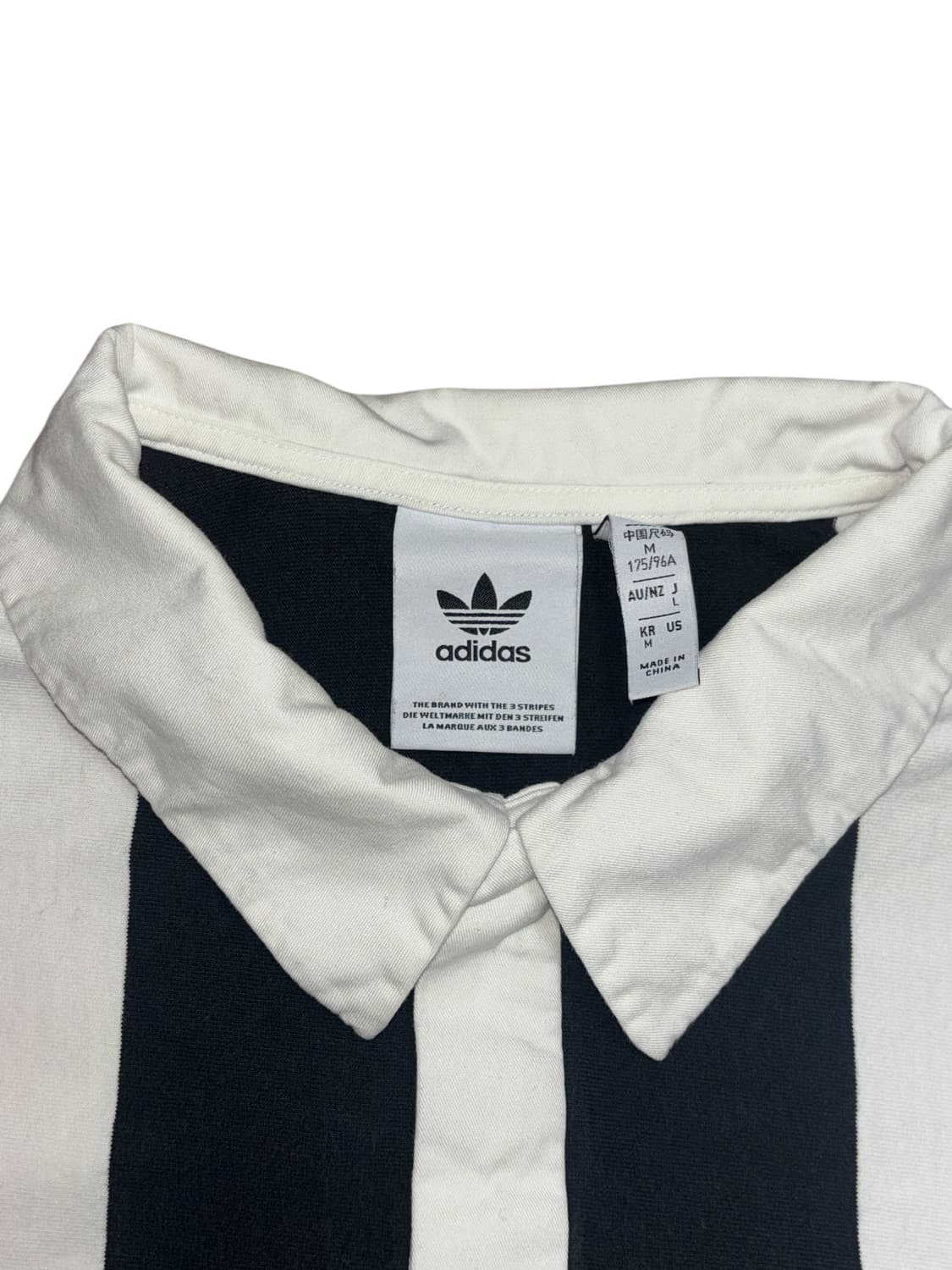 아디다스 스트라이프 럭비 티셔츠 상품이미지5