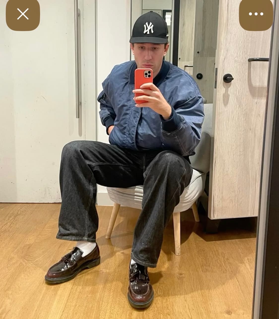 닥터마틴 아드리안 로퍼 체리레드 270,uk8 상품이미지5