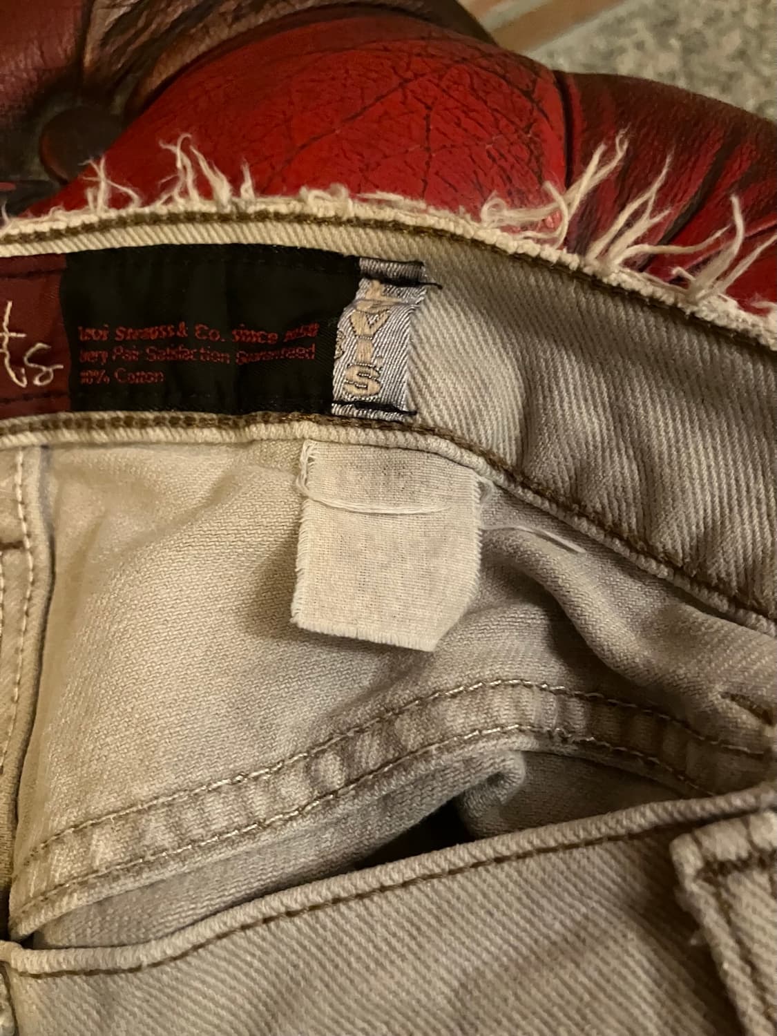  90s USA 빈티지 리바이스 실버탭 Element 데님 팬츠 상품이미지9