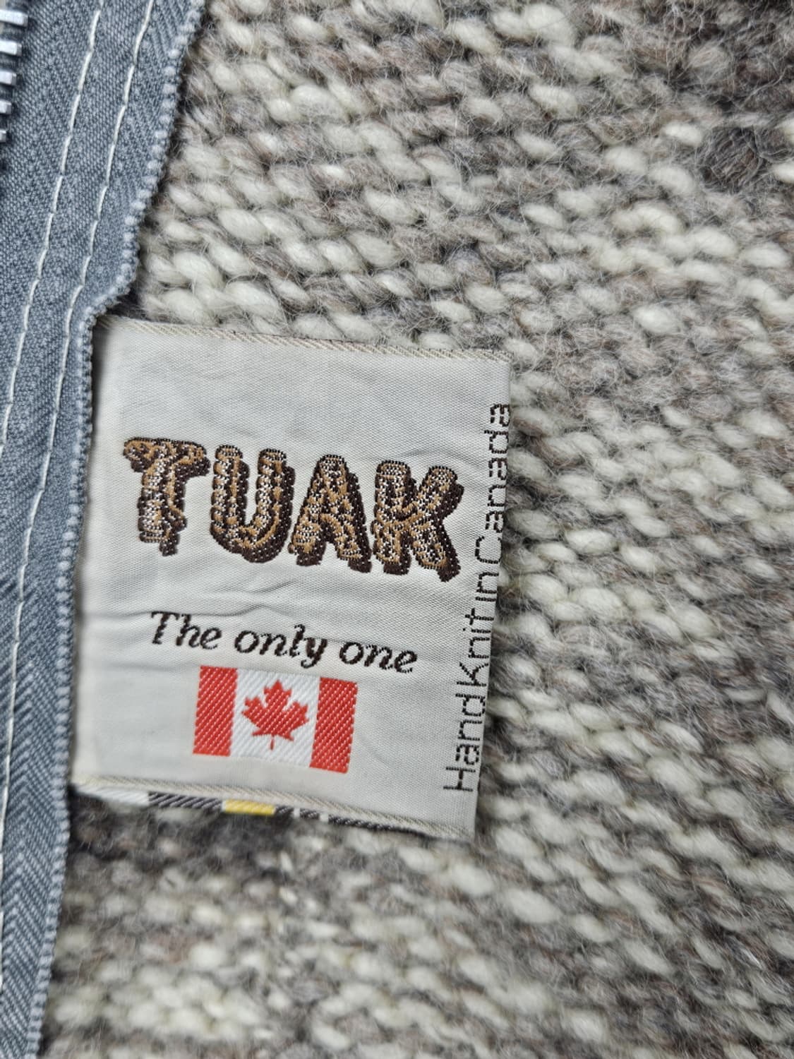 캐나다 핸드메이드 코위찬 스웨터 니트집업 ( 상세설명참조 ) / 9972 상품이미지9