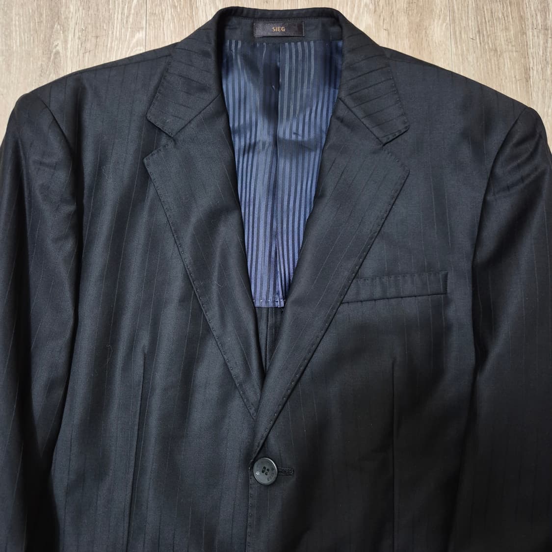 지이크 남성 모직 싱글 블레이저 정장자켓 상품이미지2