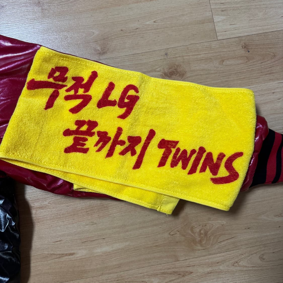 엘지 트윈스 선수지급용 유광점퍼, 2023 코리안시리즈 머플러 일괄 상품이미지9