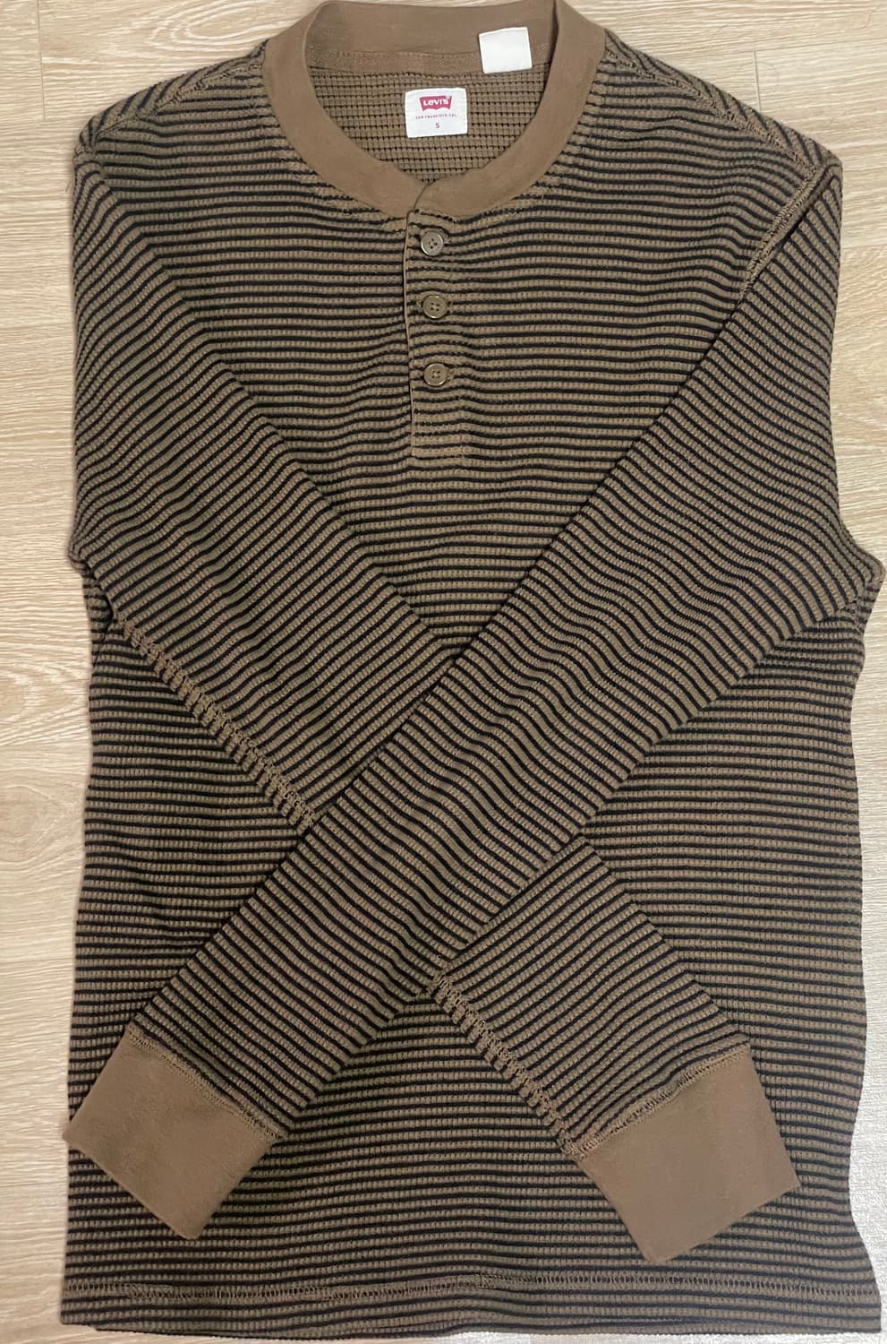 리바이스 와플 헨리넥 상품이미지1