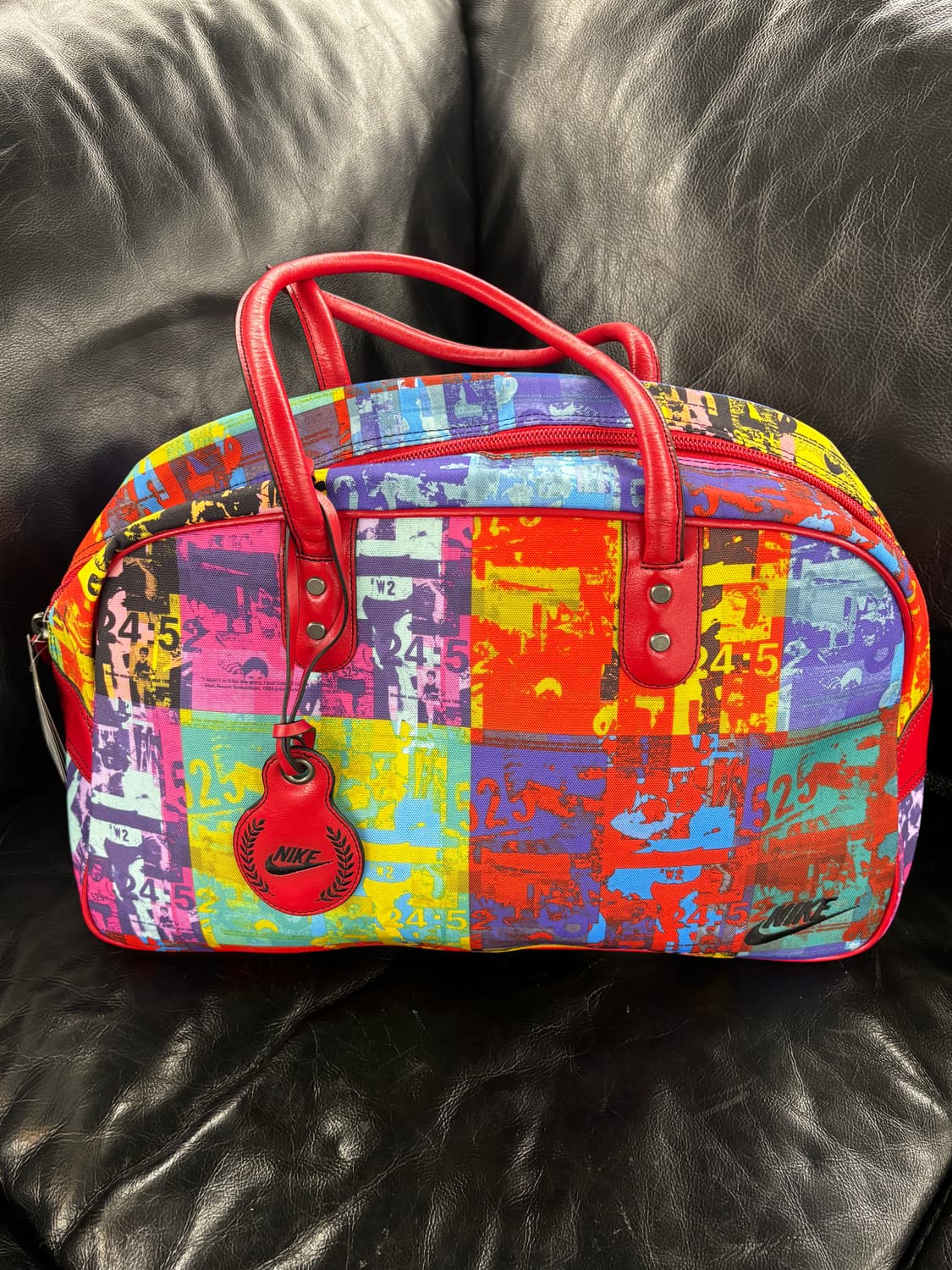 나이키 멀티컬러 그래픽 더플백 상품이미지2