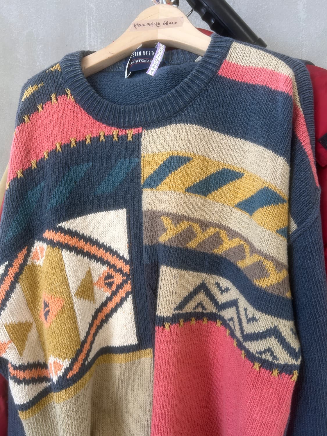 Made in 이태리 핸드크래프팅 자수니트 상품이미지5