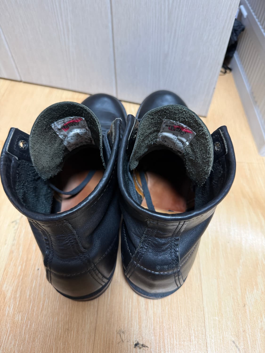 레드윙 벡맨 9014 8D 260 블랙 상품이미지2