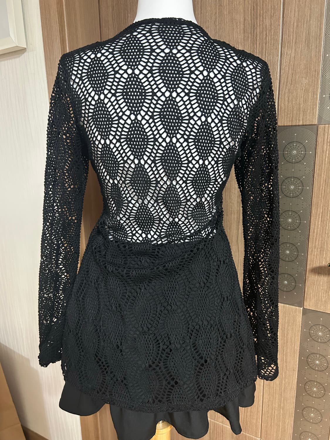 고스로리고딕공겜여주 블랙 가디건 상품이미지3