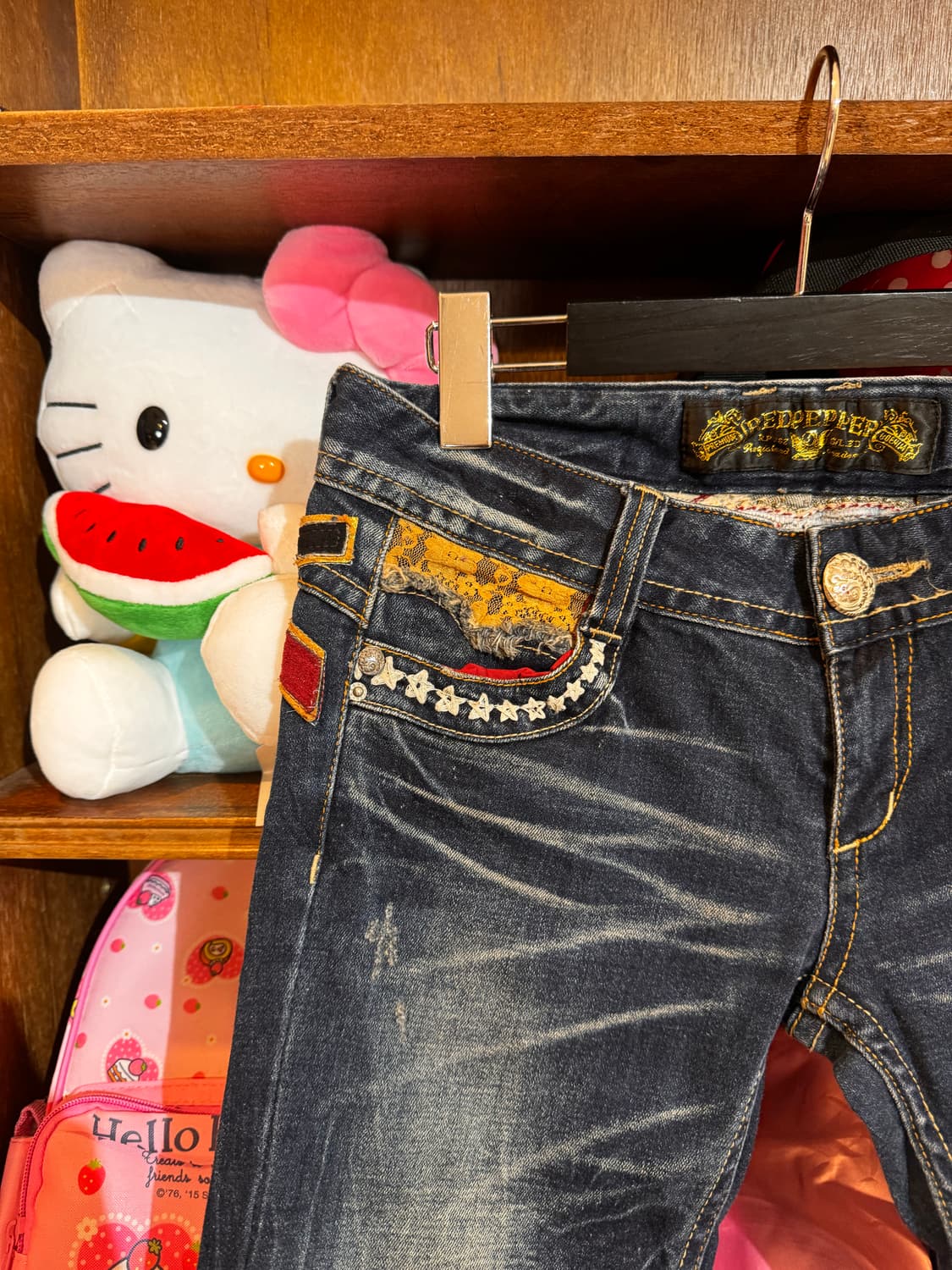 레드페퍼 데님 부츠컷 팬츠 상품이미지5