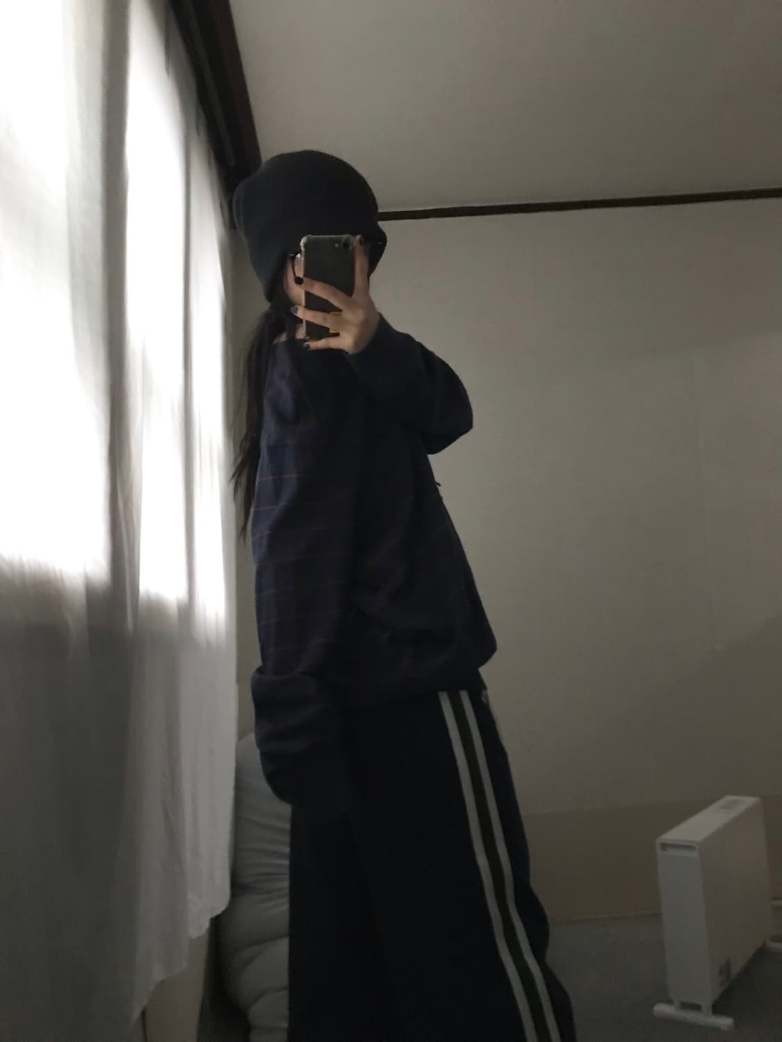 노티카 스트라이프 루즈핏 니트 상품이미지5