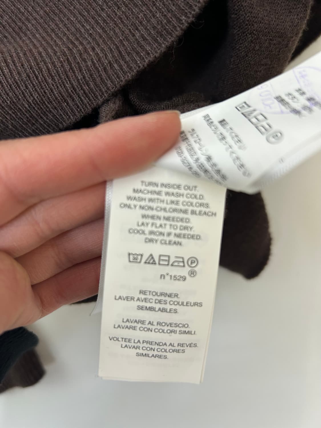 Polo 폴로 브라운 가디건 상품이미지7