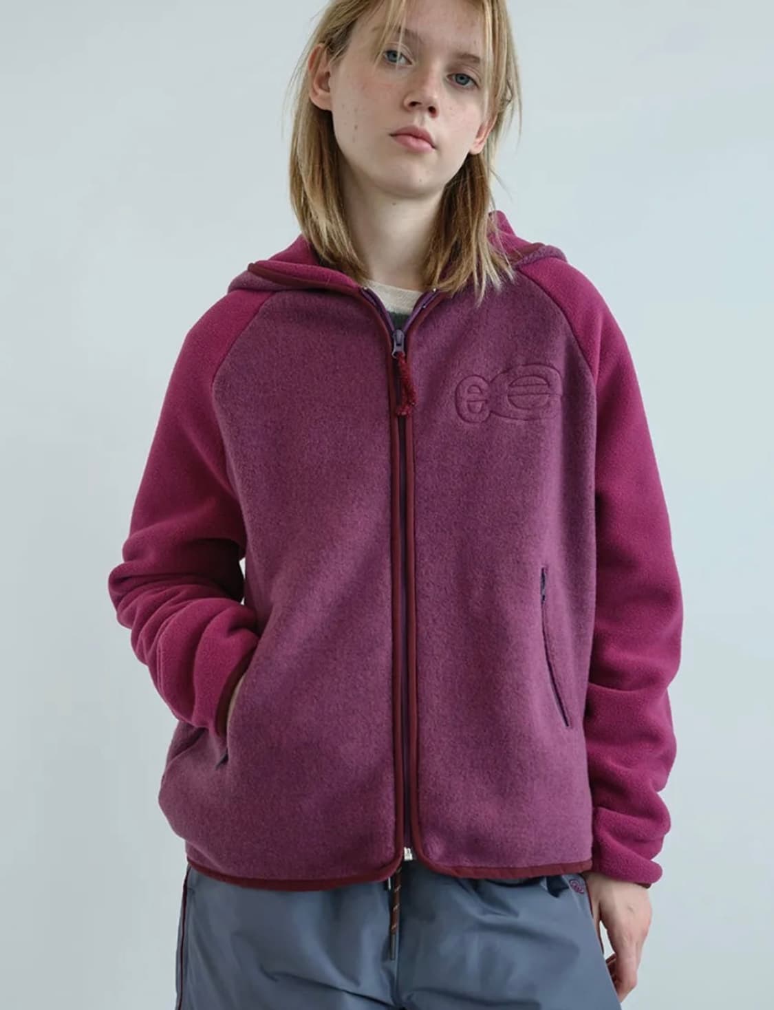 엔조 블루스 플리스 집업 후디 상품이미지1