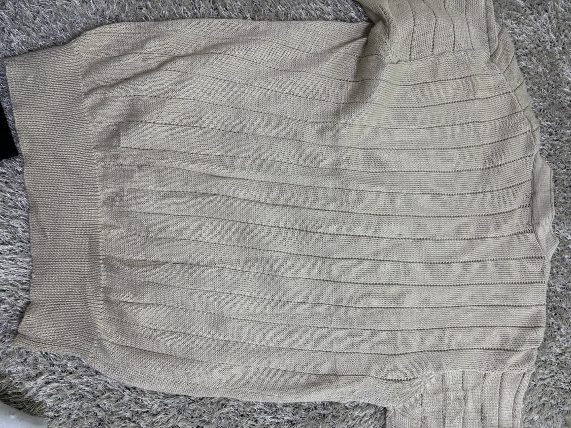 일본판 MITSUMINE 린넨100프로 가디건 사이즈 105 상품이미지6