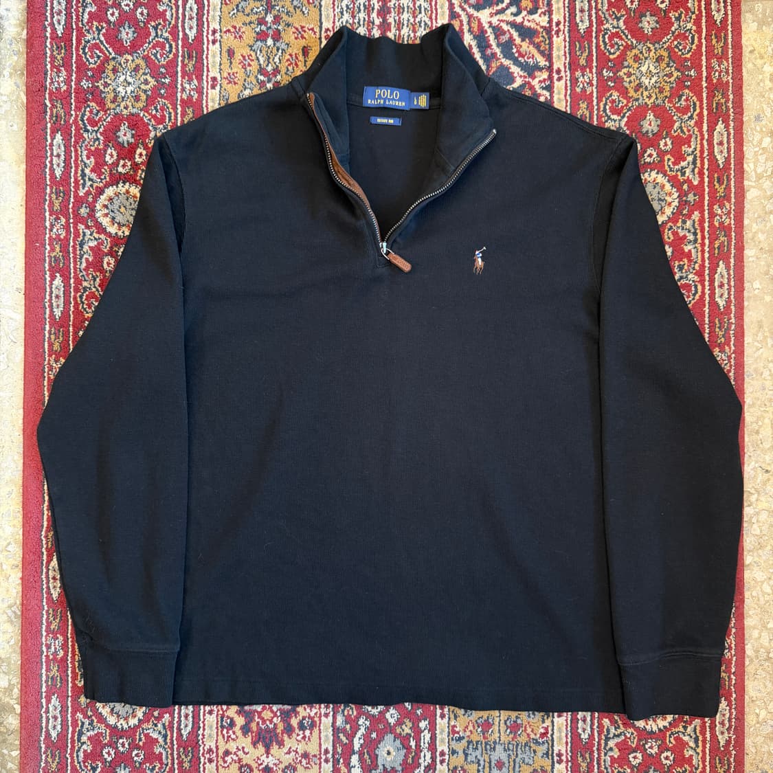 폴로 랄프로렌 에스테이트 립 쿼터집 [ 100 ] 상품이미지1