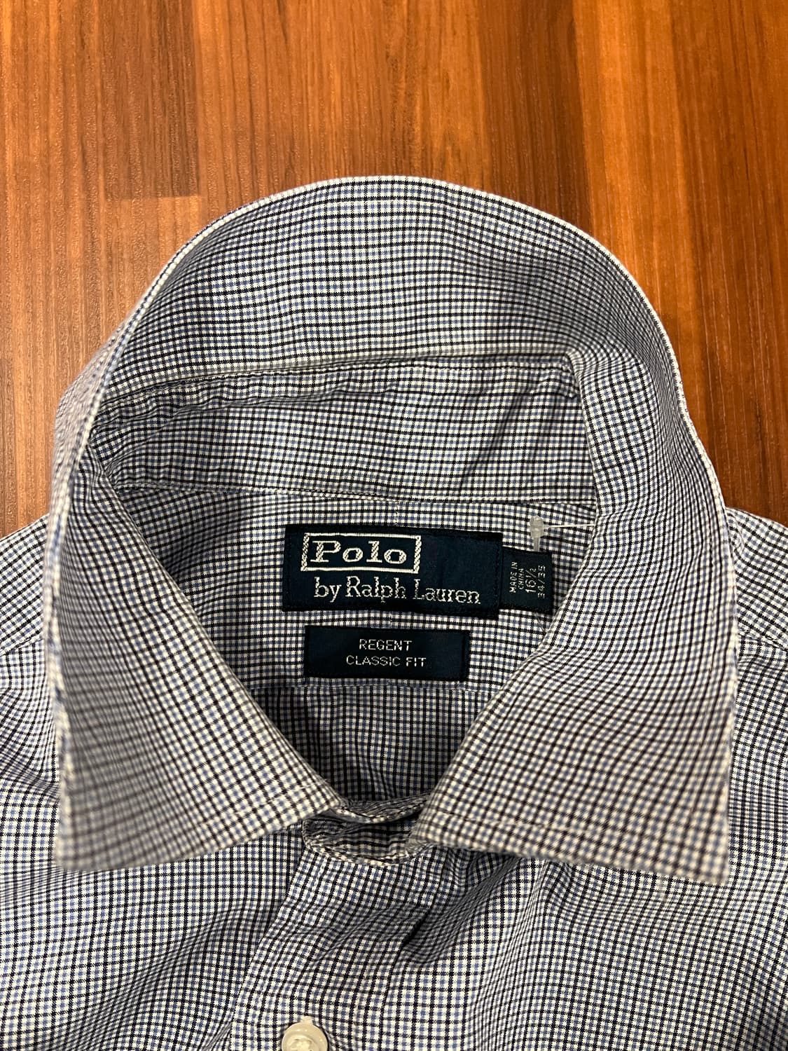 Polo RL 폴로 랄프로렌 REGENT CLASSIC 잔체크 셔츠 상품이미지8