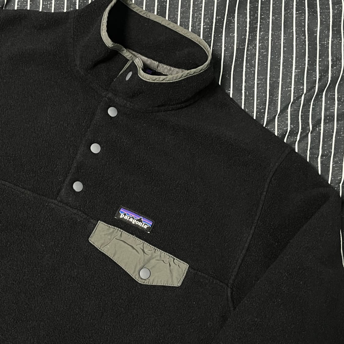 00s 파타고니아 신칠라 후리스 XL 블랙 상품이미지3