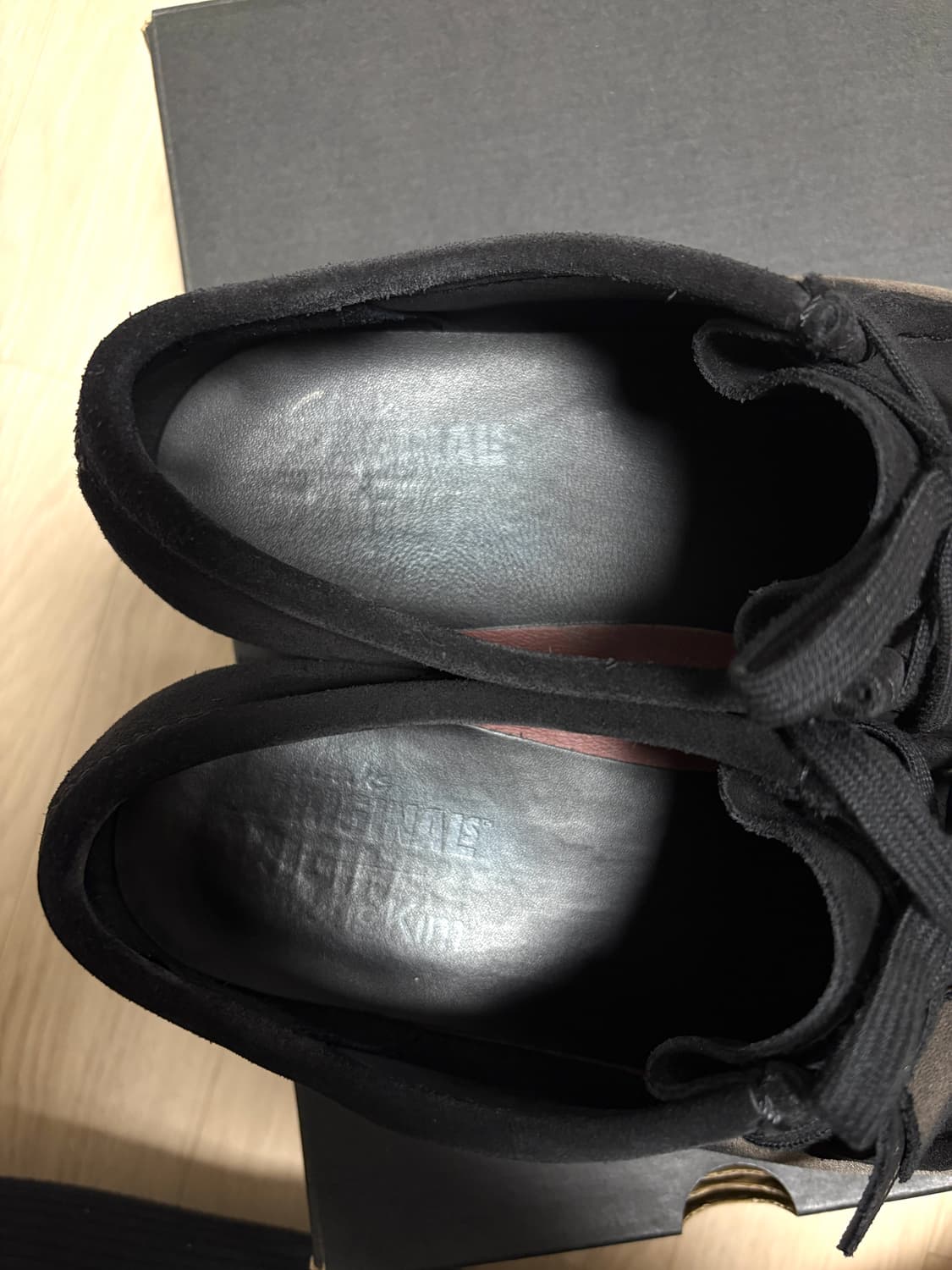 43 uk9 클락스 x 지용킴 선 블리치드 왈라비 블랙 280 상품이미지5