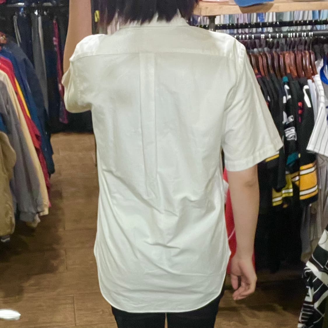 [HI] 폴로 반팔 셔츠 화이트 상품이미지5