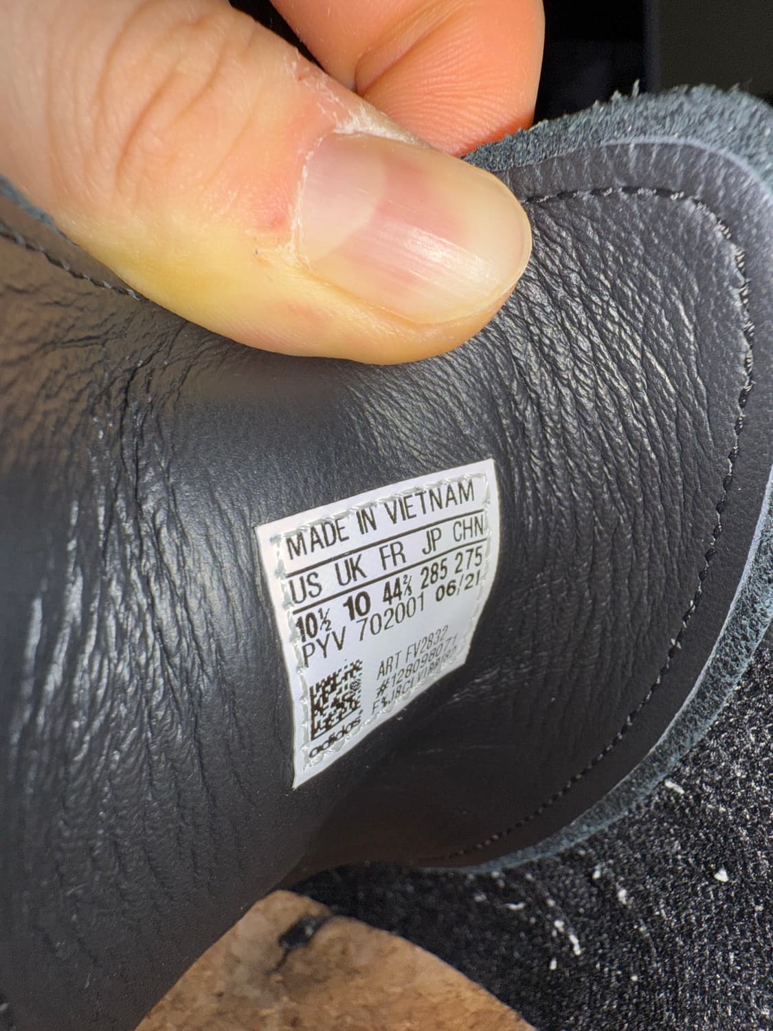 아디다스 슈퍼스타 프리미엄 블랙 화이트 285 상품이미지4