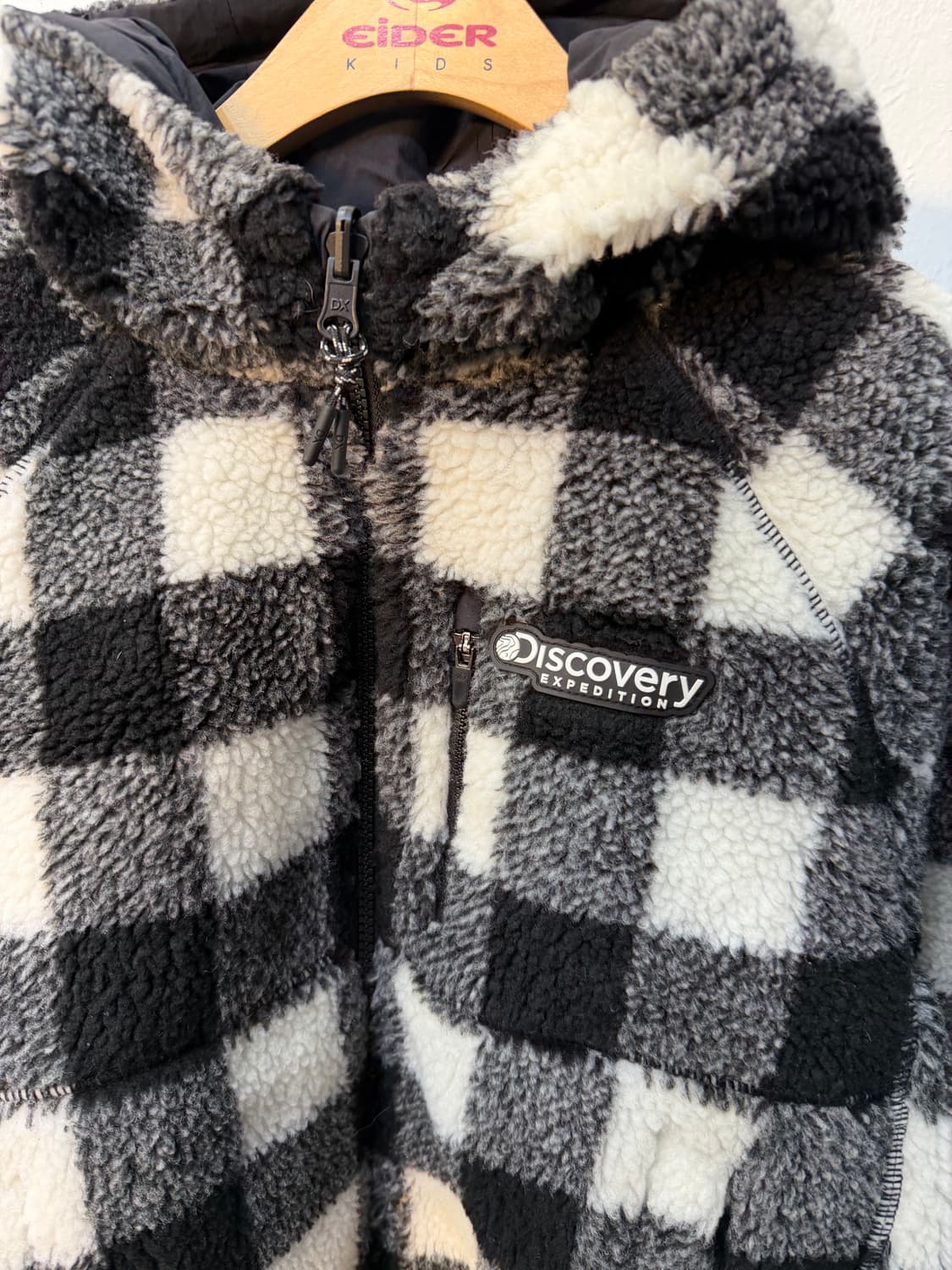 정품) 디스커버리 키즈 리버시블 양면 뽀글이 플리스 자켓 140 상품이미지2