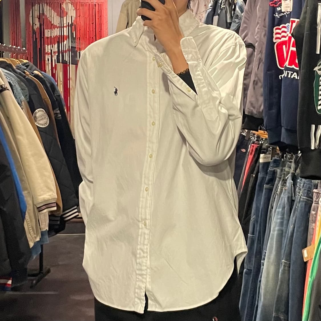 [IM] Polo 폴로 화이트셔츠 상품이미지4
