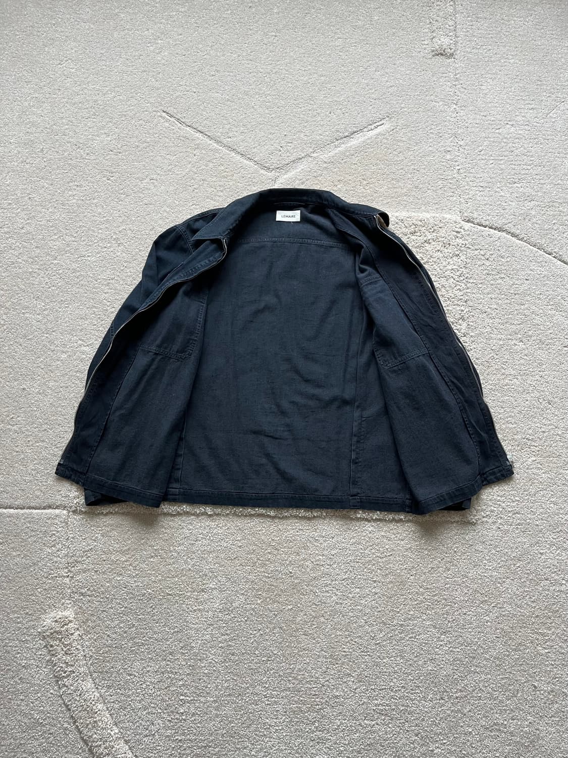 르메르 집업 데님 자켓 미드나잇 블루 (103-105) 상품이미지7