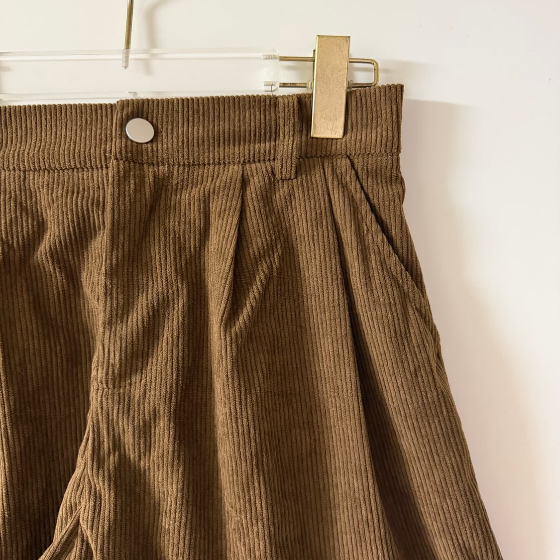 새상품 여자 골덴 반바지 상품이미지4