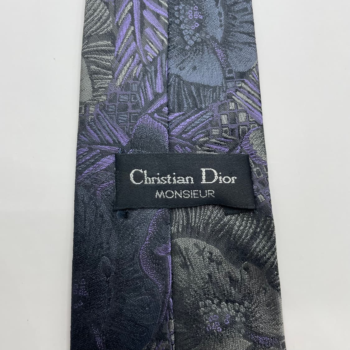 631) (Christian DIOR) 크리스찬 디올 패턴 넥타이 상품이미지5