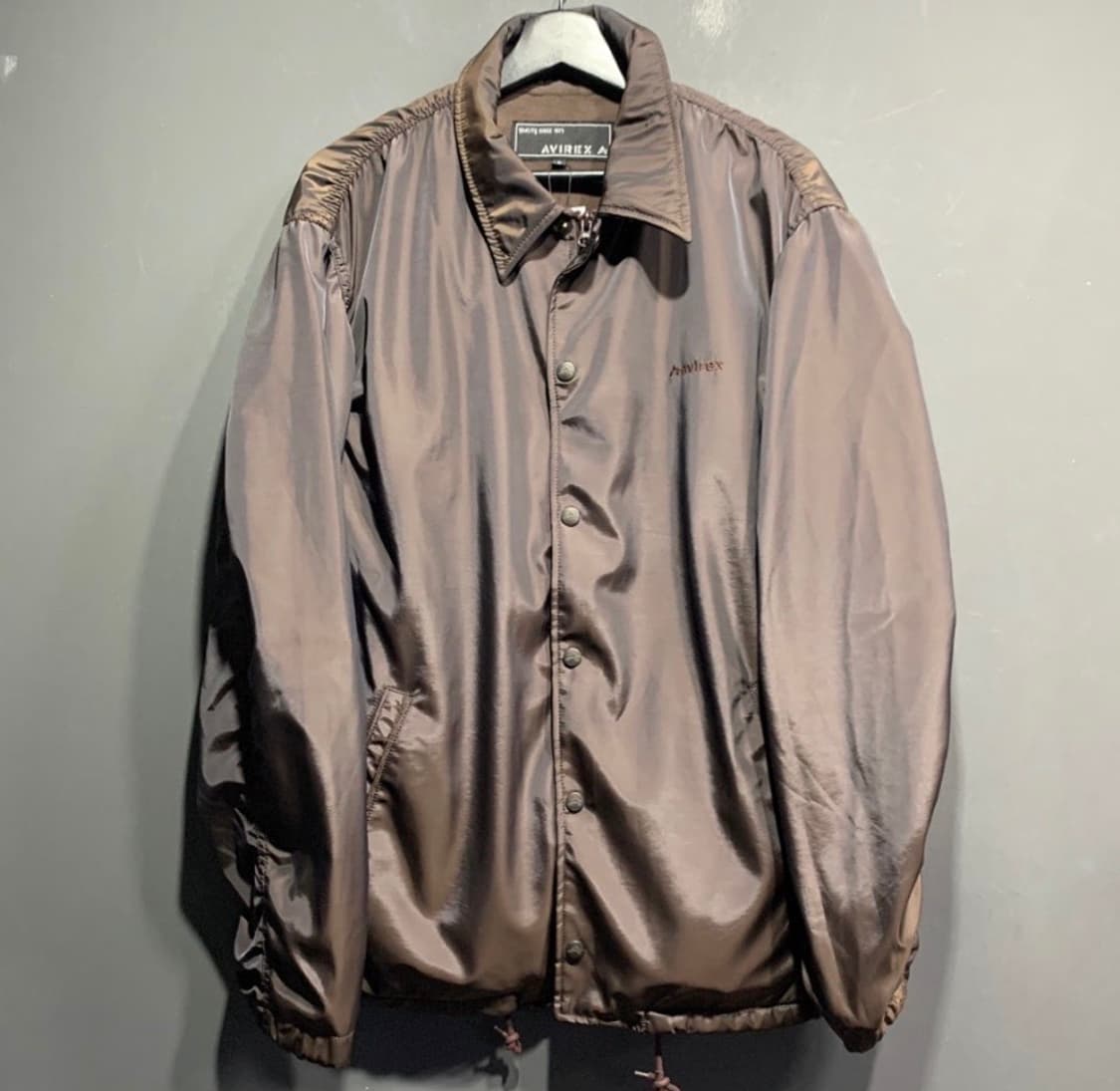 아비렉스 밀리터리 빅로고 코치자켓 상품이미지1