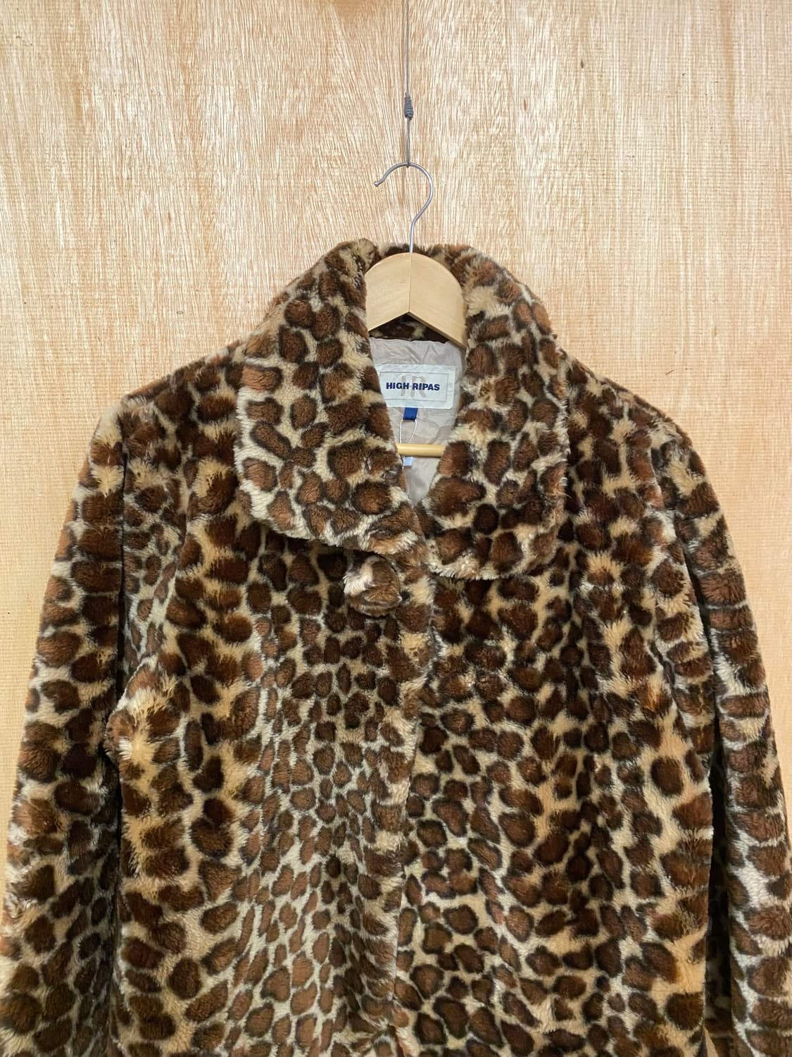 VTG leopard fur jacket 일본빈티지 레오파드 퍼 자켓 상품이미지2