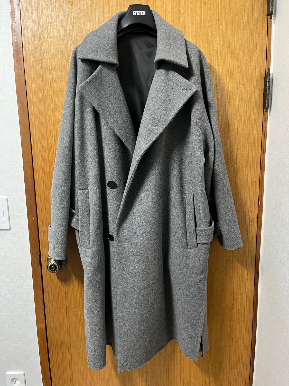 SYSTEM 캐시미어 코트 상품이미지1