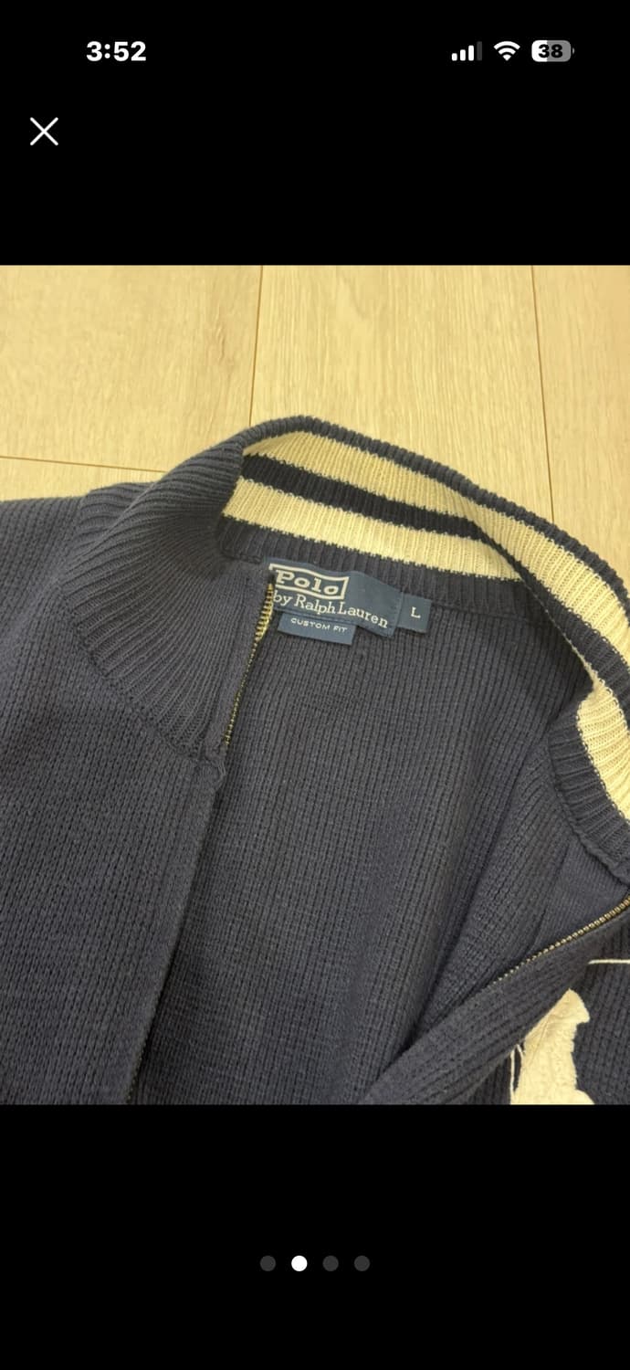 폴로 니트 가디건 L(빅포니) 상품이미지2