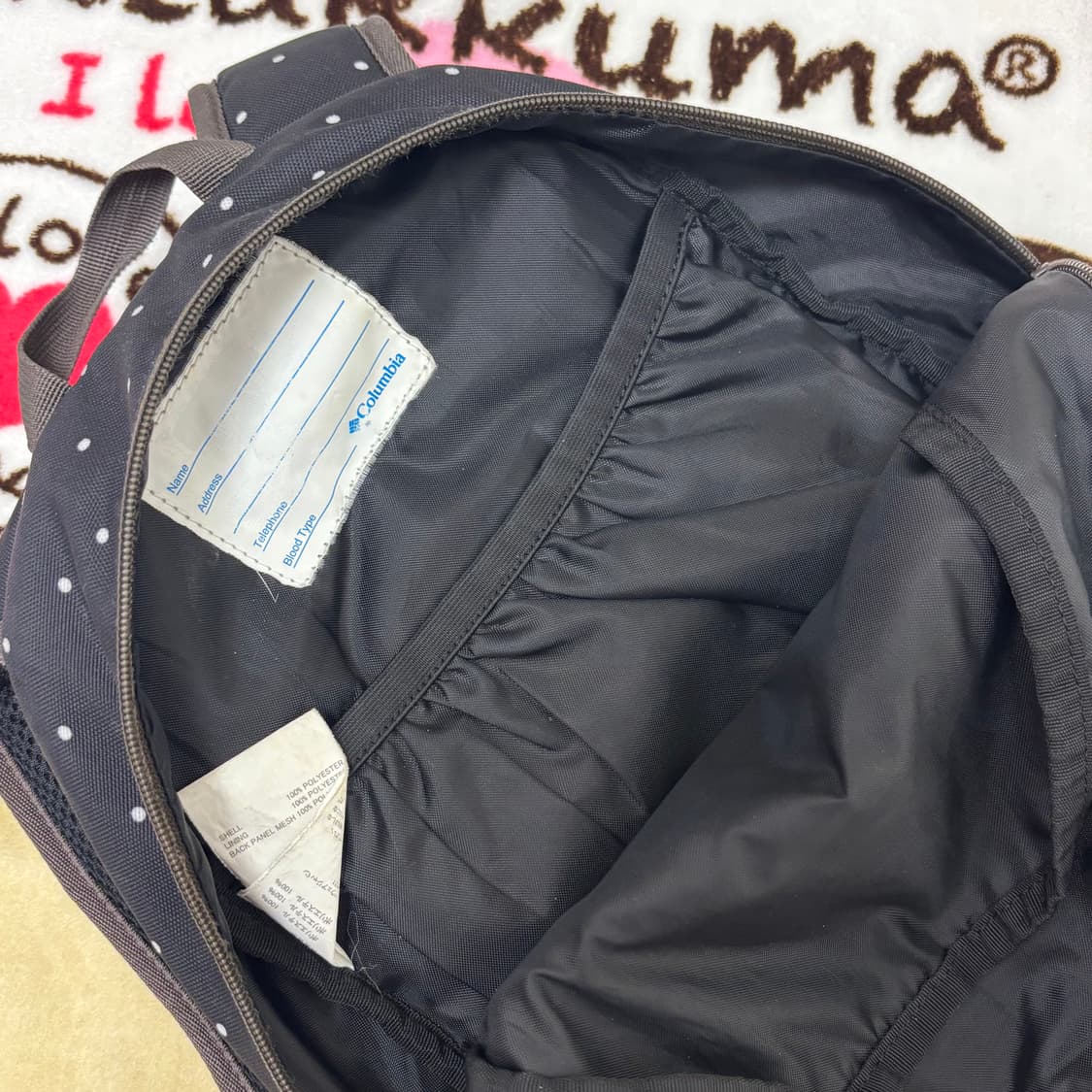 Columbia 콜롬비아 도트 백팩 상품이미지3