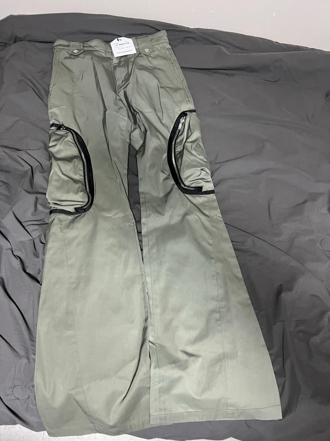 (30) FFFPOSTALSERVICE 플레어 카고 그린 새상품 상품이미지4