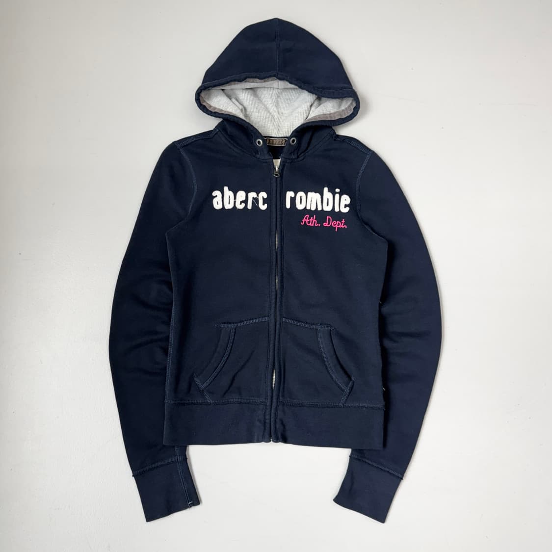 아베크롬비 Y2K 아치로고 후드집업 상품이미지2