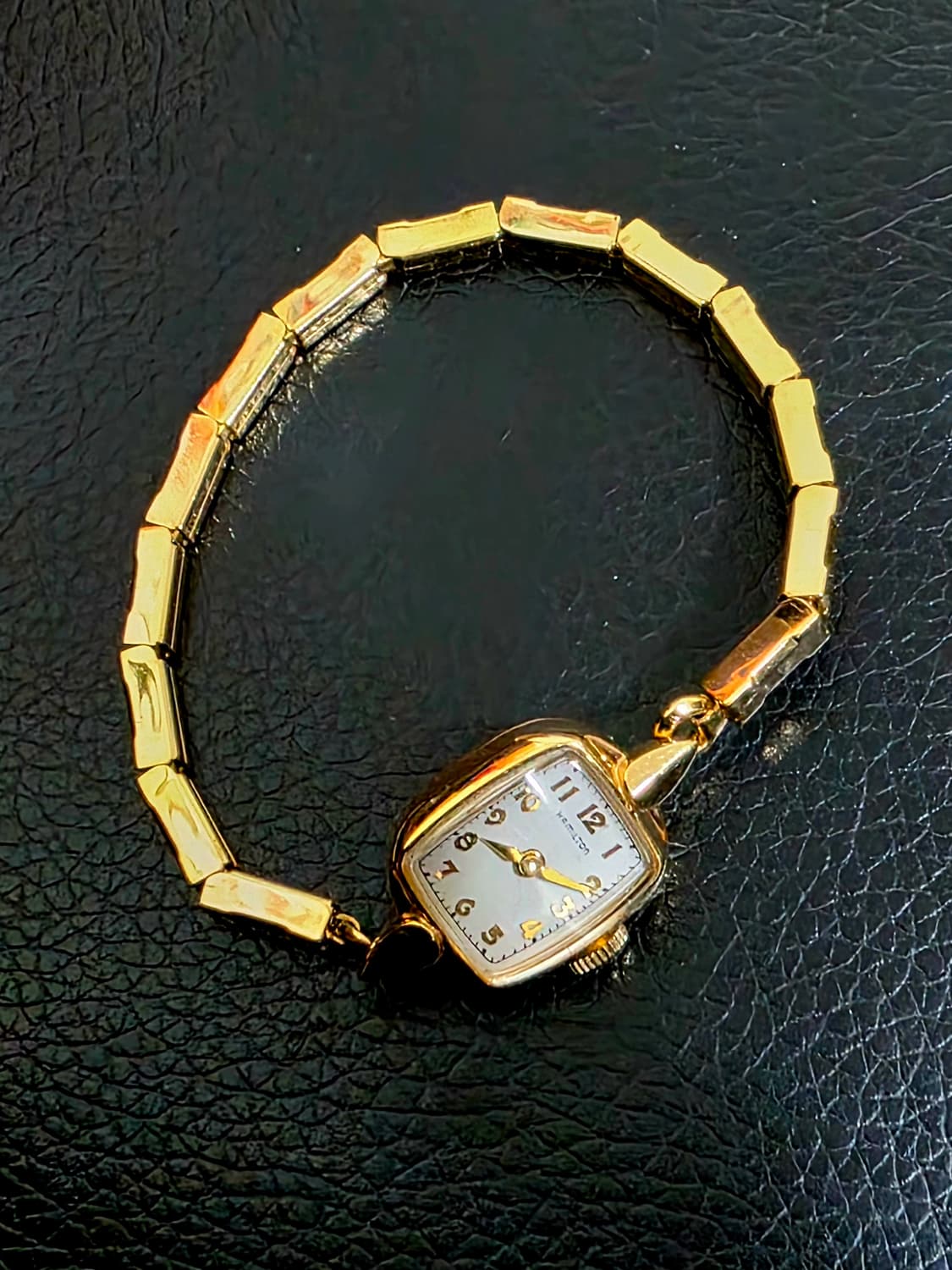 해밀턴 빈티지 금장 수동여성 시계 상품이미지5